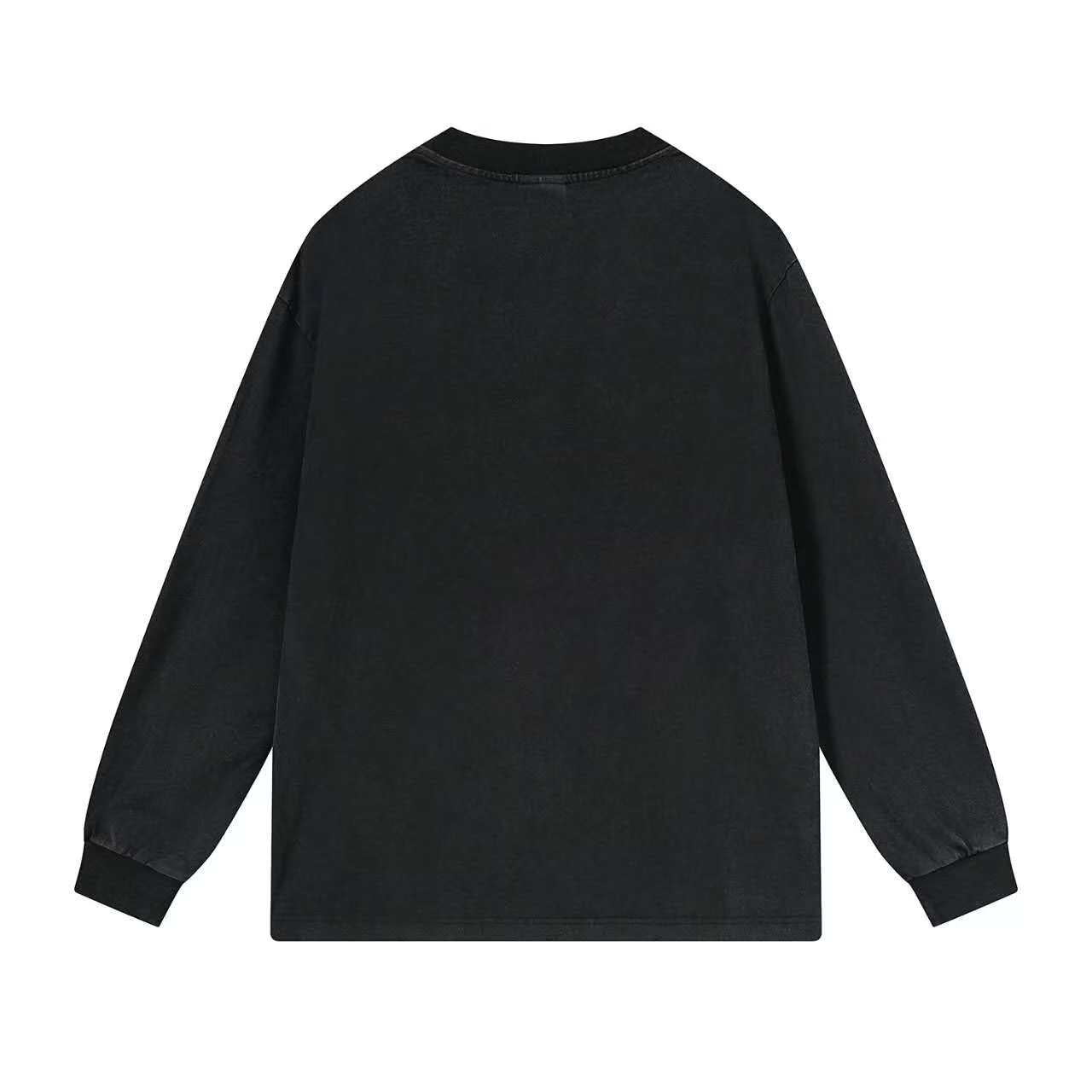 260113 New high-quality striped woven fabric washed snowflake long-sleeved shirt