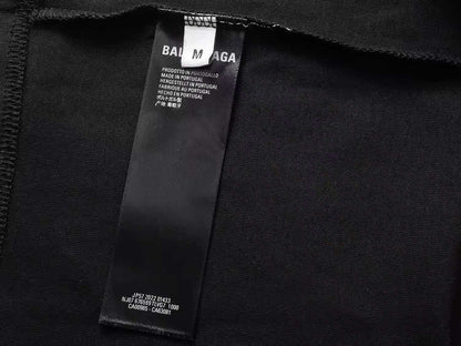 260113 New high-quality heavy-duty V-neck direct-injection printed long-sleeve shirt