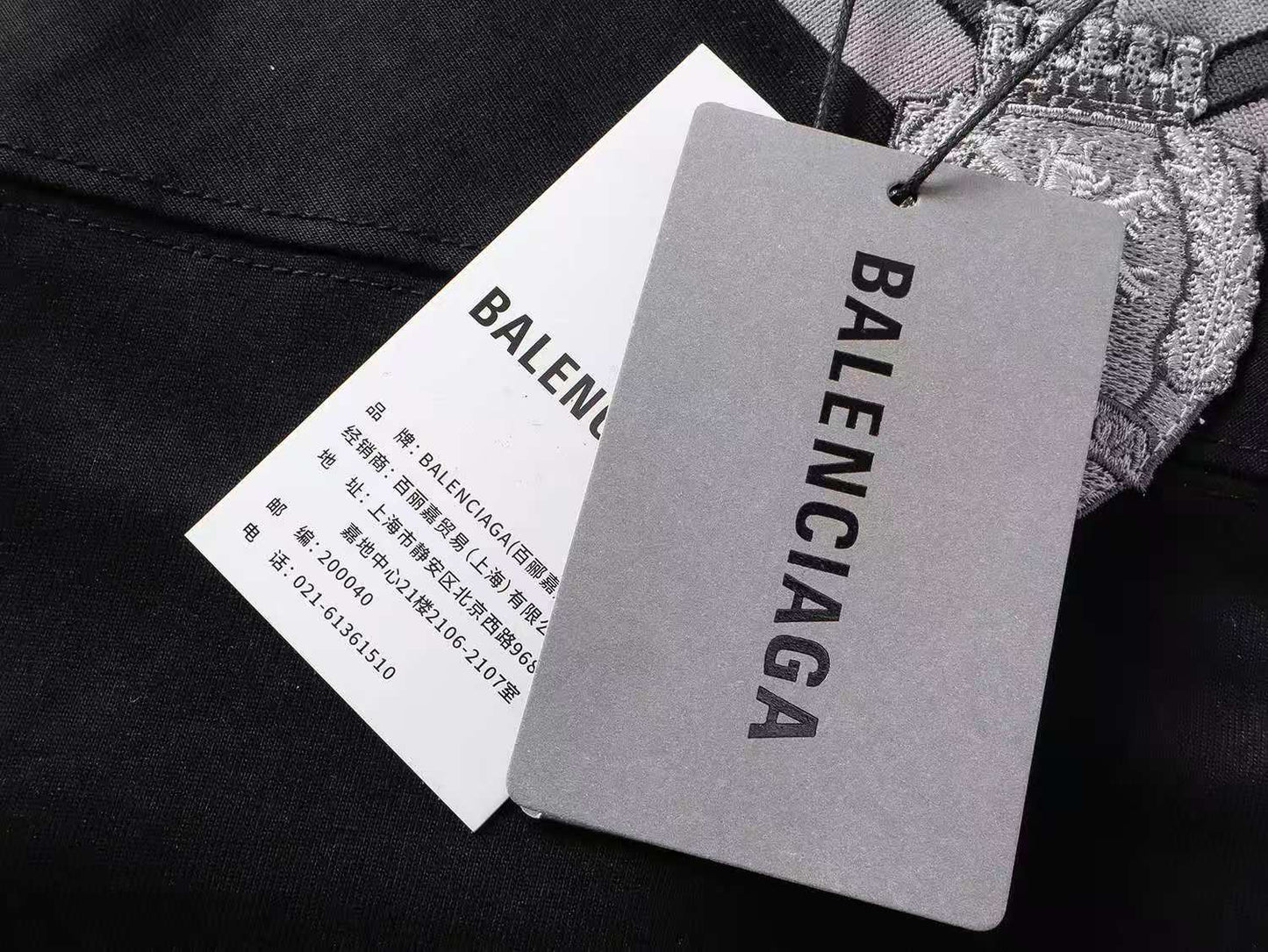 260113 New high-quality heavy-duty V-neck direct-injection printed long-sleeve shirt