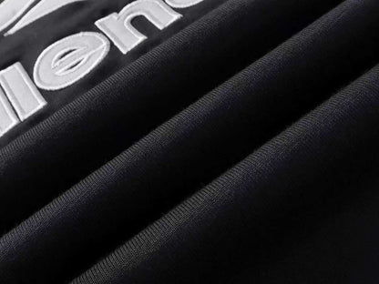 260113 New high-quality heavy-duty V-neck direct-injection printed long-sleeve shirt