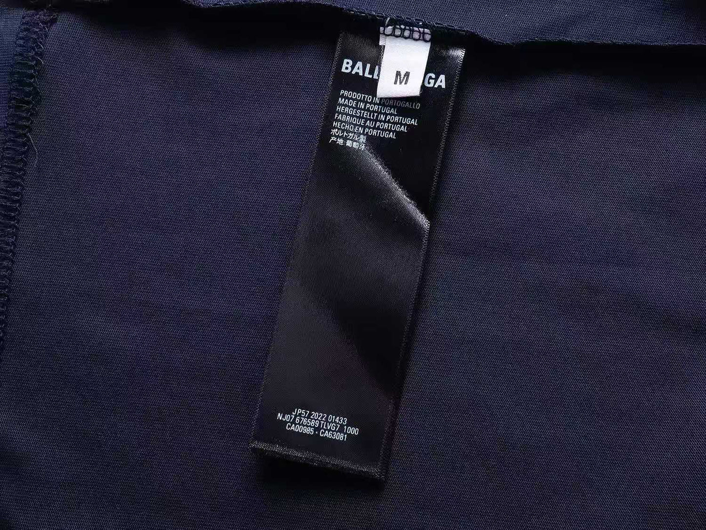 260113 New high-quality heavy-duty V-neck direct-injection printed long-sleeve shirt