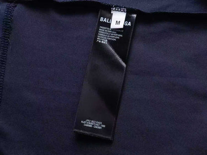 260113 New high-quality heavy-duty V-neck direct-injection printed long-sleeve shirt