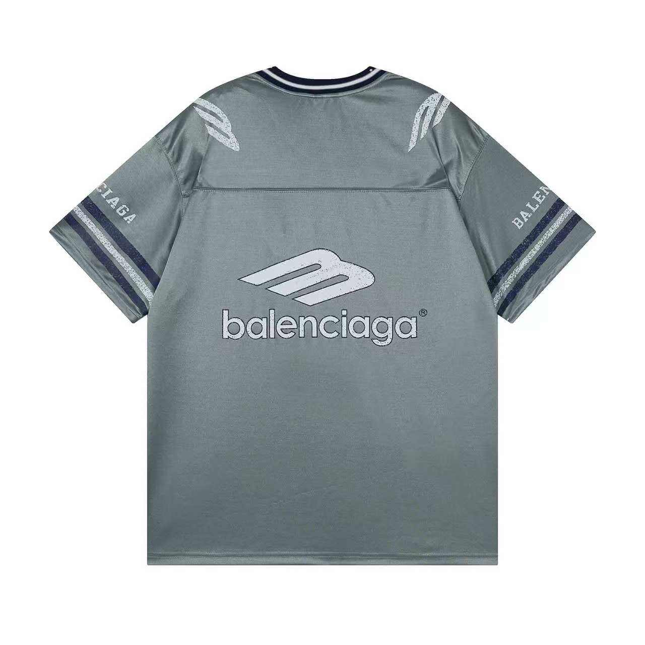 260113 New high-quality heavy-duty V-neck direct-printed T-shirt