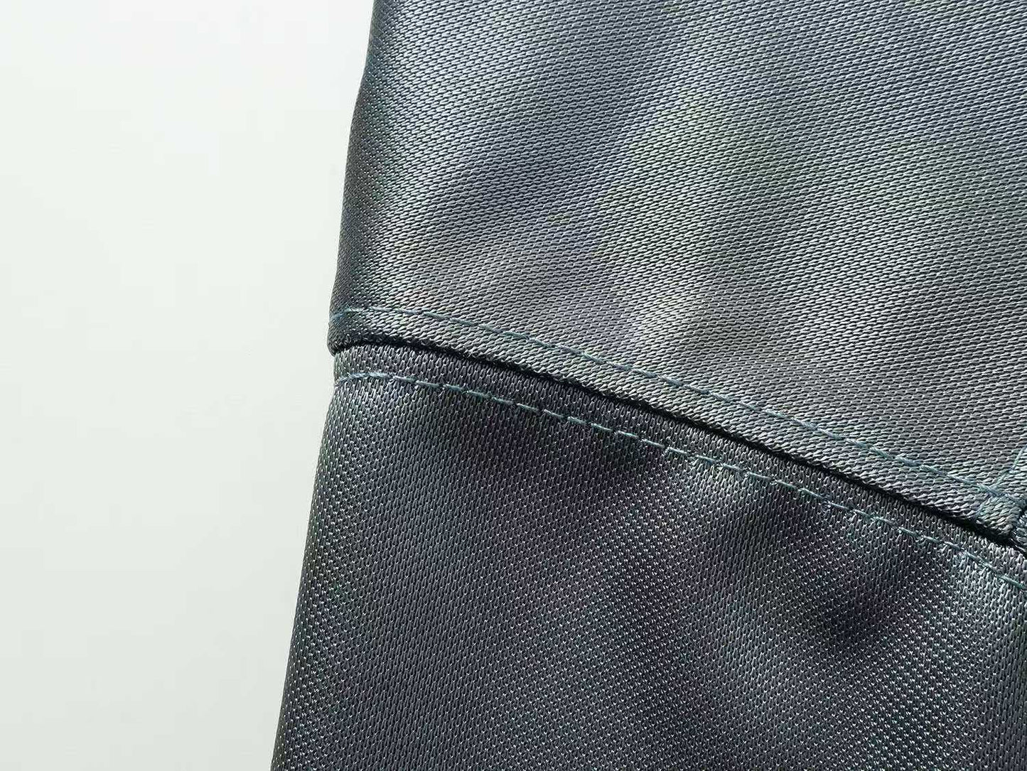 260113 New high-quality heavy-duty V-neck direct-printed T-shirt