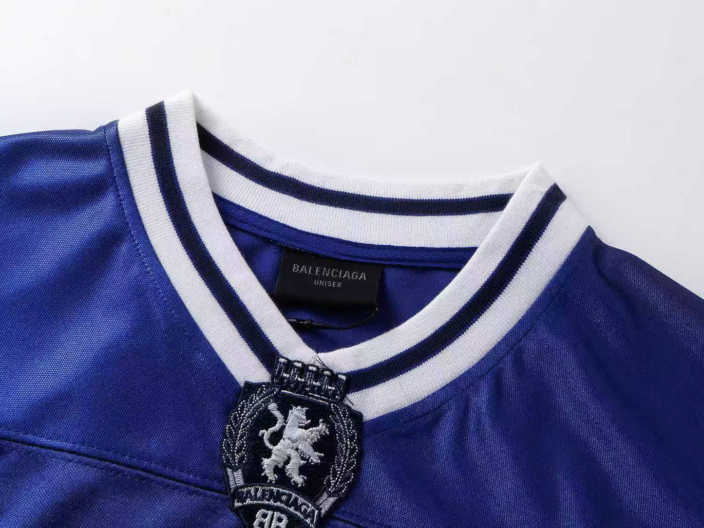 260113 New high-quality heavy-duty V-neck direct-printed T-shirt