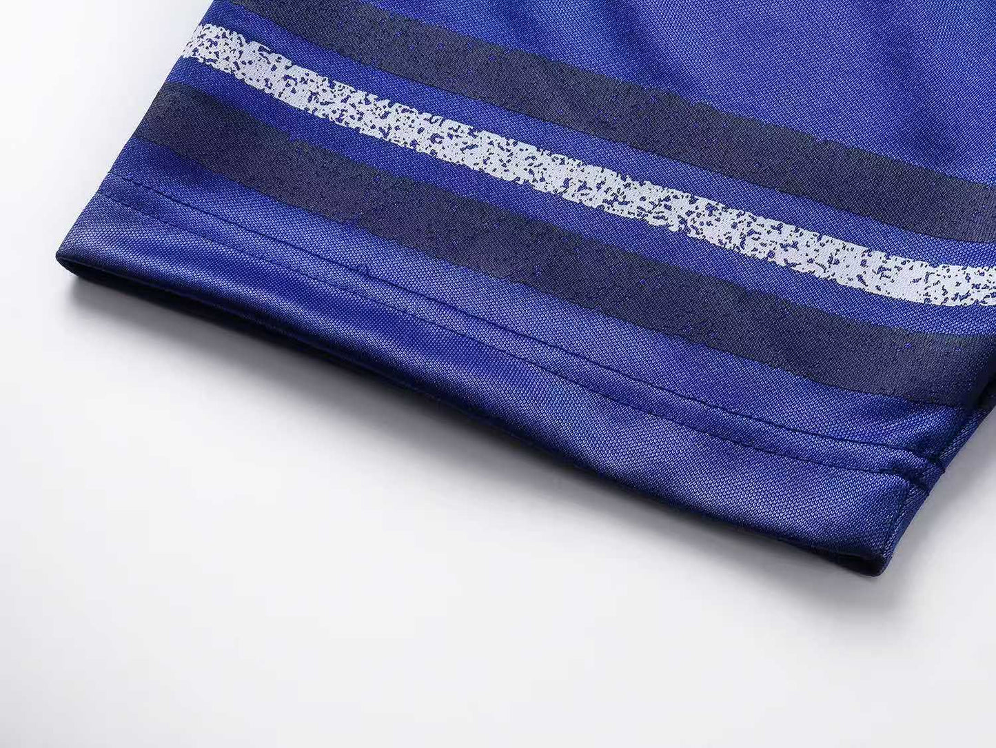 260113 New high-quality heavy-duty V-neck direct-printed T-shirt