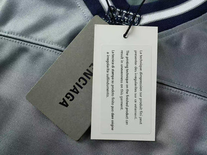 260113 New high-quality heavy-duty V-neck direct-injection printed long-sleeve shirt