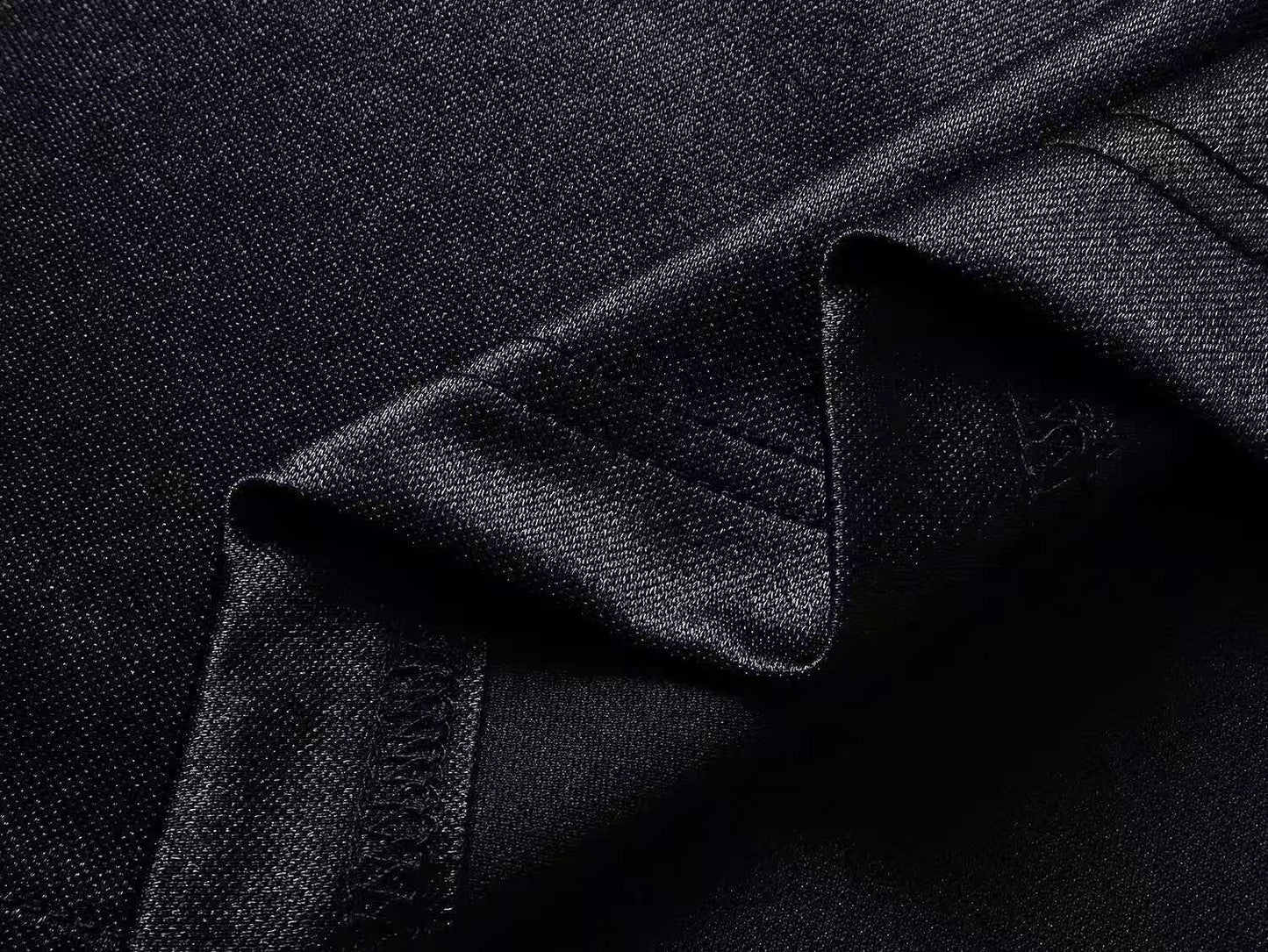 260113 New high-quality heavy-duty V-neck direct-injection printed long-sleeve shirt
