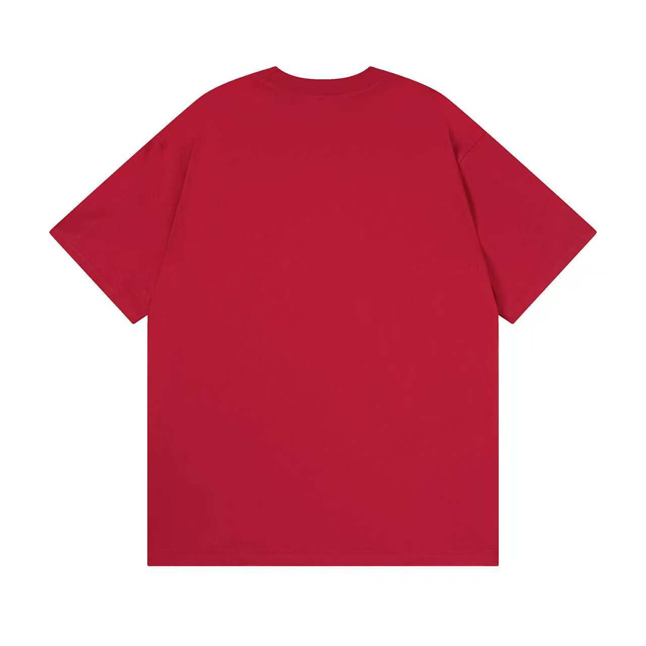 260113 New high-quality artistic font letter embroidery T-shirt