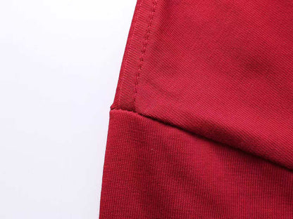 260113 New high-quality artistic font letter embroidery T-shirt