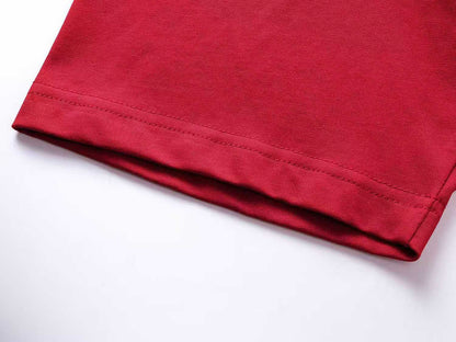 260113 New high-quality artistic font letter embroidery T-shirt