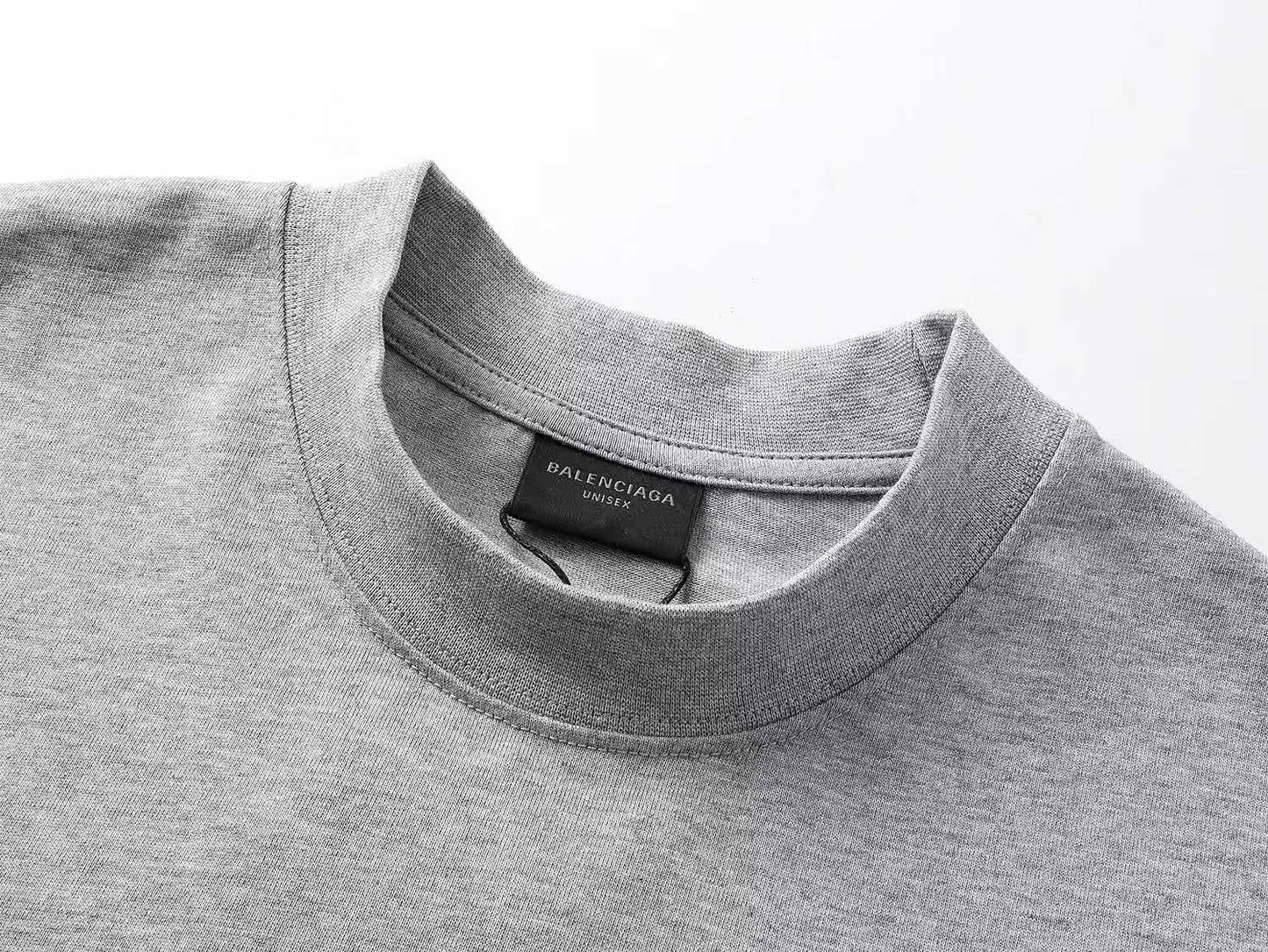260113 New high-quality artistic font letter embroidery T-shirt