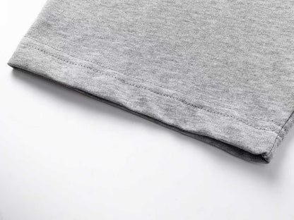 260113 New high-quality artistic font letter embroidery T-shirt