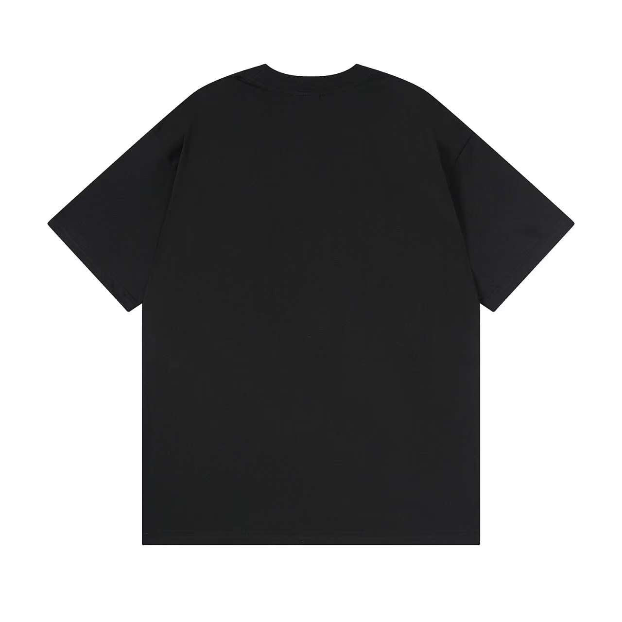 260113 New high-quality artistic font letter embroidery T-shirt