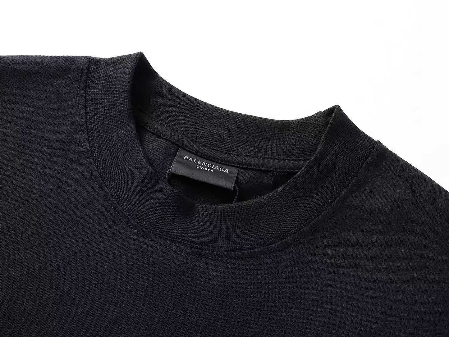 260113 New high-quality artistic font letter embroidery T-shirt