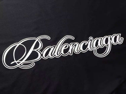 260113 New high-quality artistic font letter embroidery T-shirt