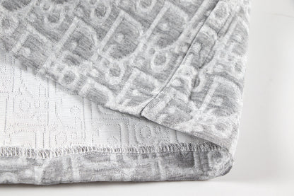 260113 New high-quality custom fabric towel-printed jacquard shorts