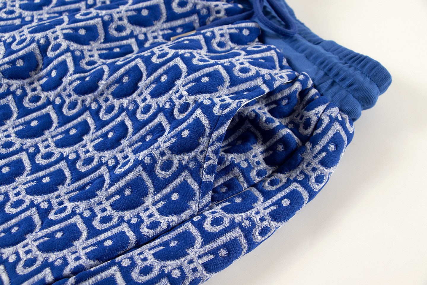 260113 New high-quality custom fabric towel-printed jacquard shorts