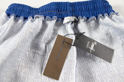 260113 New high-quality custom fabric towel-printed jacquard shorts