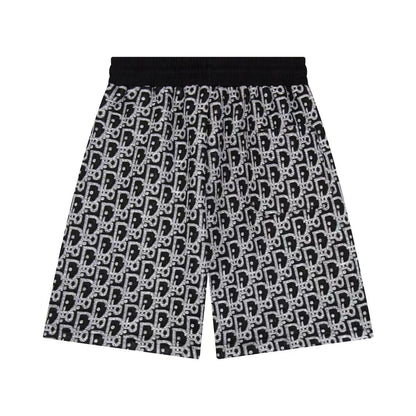 260113 New high-quality custom fabric towel-printed jacquard shorts