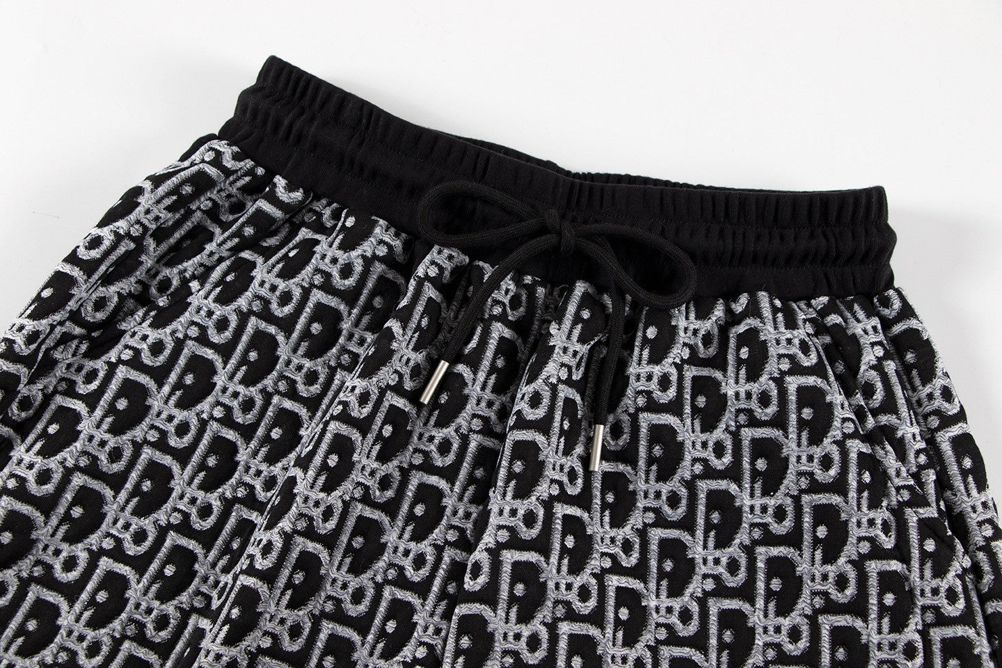 260113 New high-quality custom fabric towel-printed jacquard shorts