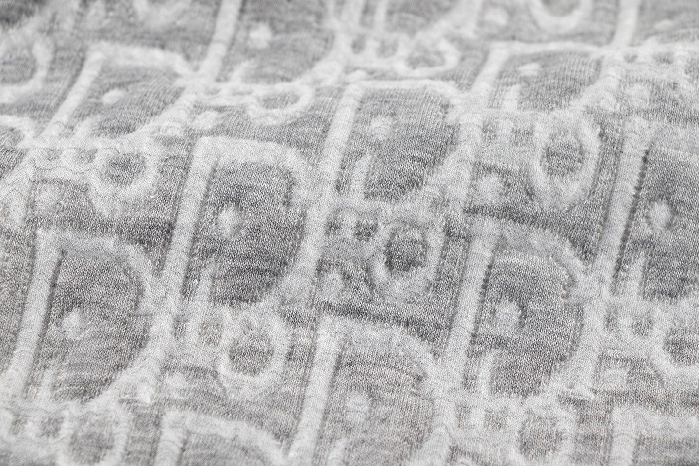 260113 New high-quality custom fabric towel-printed jacquard t-shirt