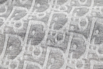 260113 New high-quality custom fabric towel-printed jacquard t-shirt