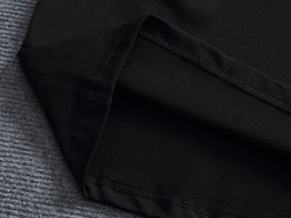 260113 New high-quality classic patchwork embroidered T-shirt