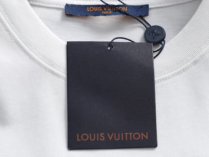 260113 New high-quality classic patchwork embroidered T-shirt