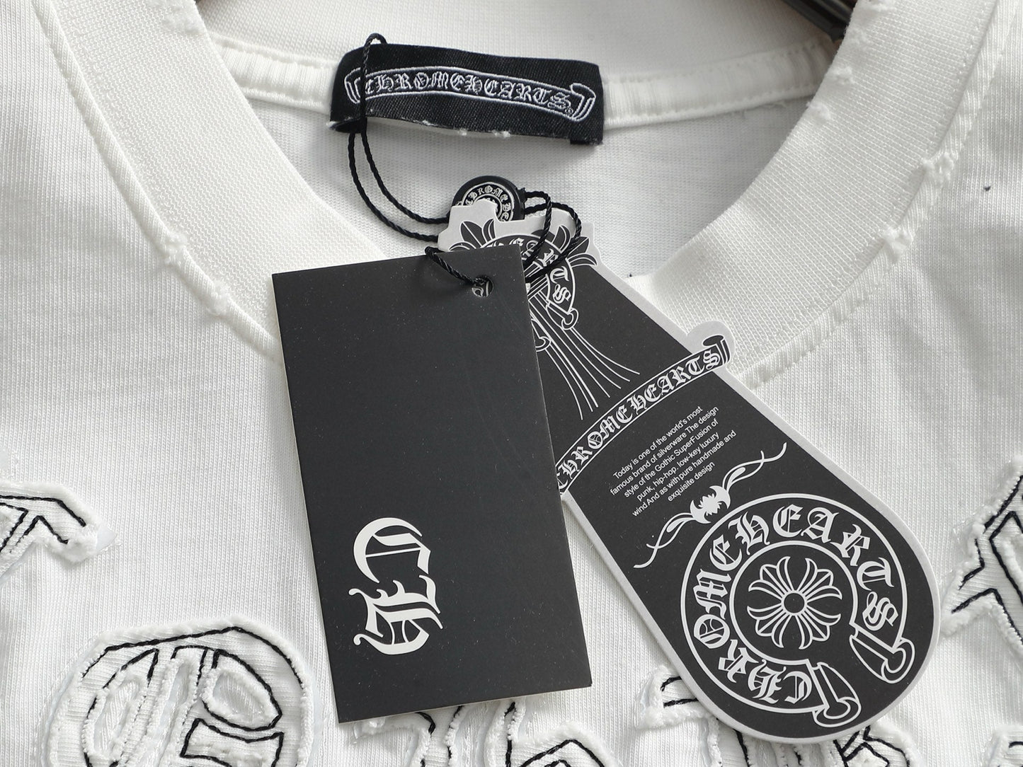 260113 New high-quality classic patchwork embroidered T-shirt