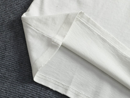 260113 New high-quality classic patchwork embroidered T-shirt