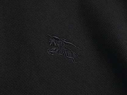 260113 New high-quality classic check-patterned woven collar polo