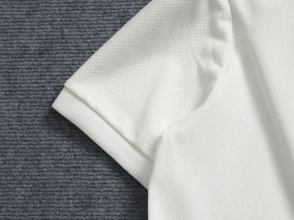 260113 New high-quality classic check-patterned woven collar polo