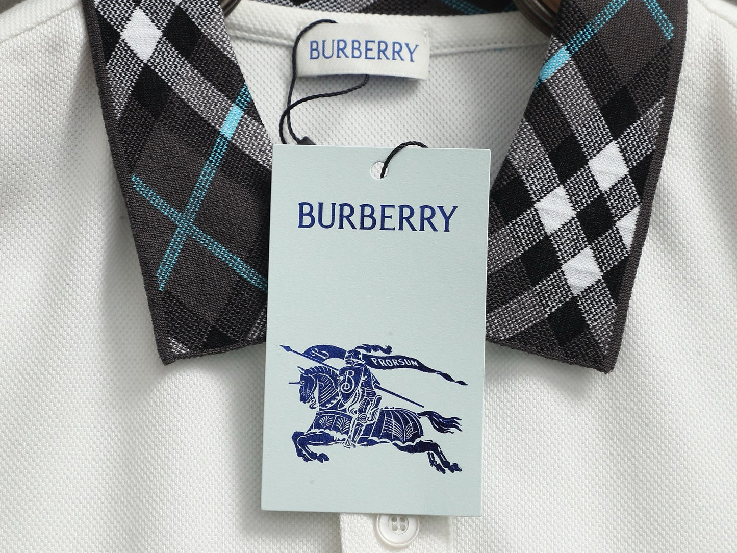 260113 New high-quality classic check-patterned woven collar polo