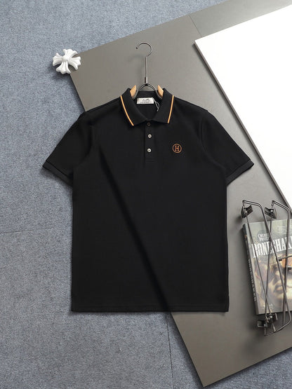 260113 New high-quality classic embroidered polo