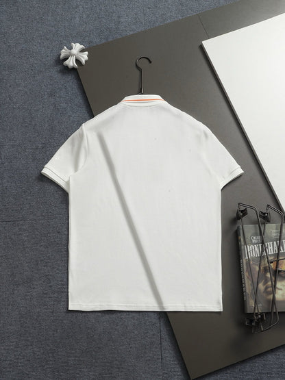 260113 New high-quality classic embroidered polo