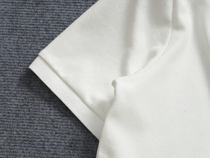 260113 New high-quality classic embroidered polo