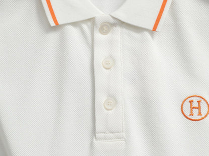 260113 New high-quality classic embroidered polo