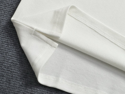260113 New high-quality classic embroidered polo