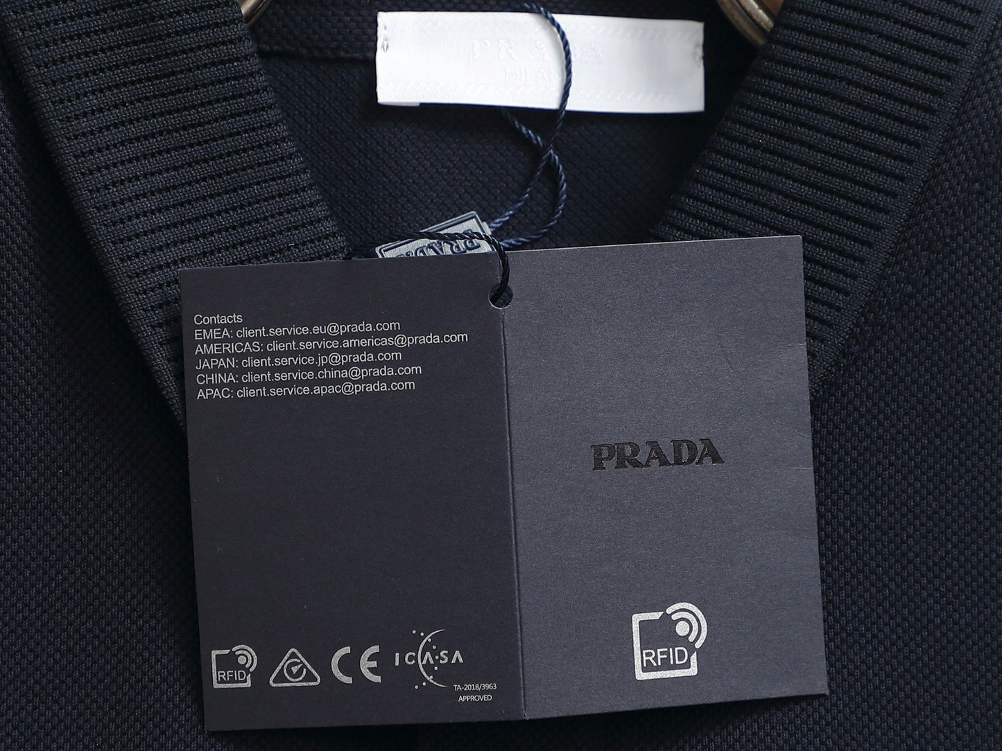 260113 New high-quality towel collar polo with triangular logo