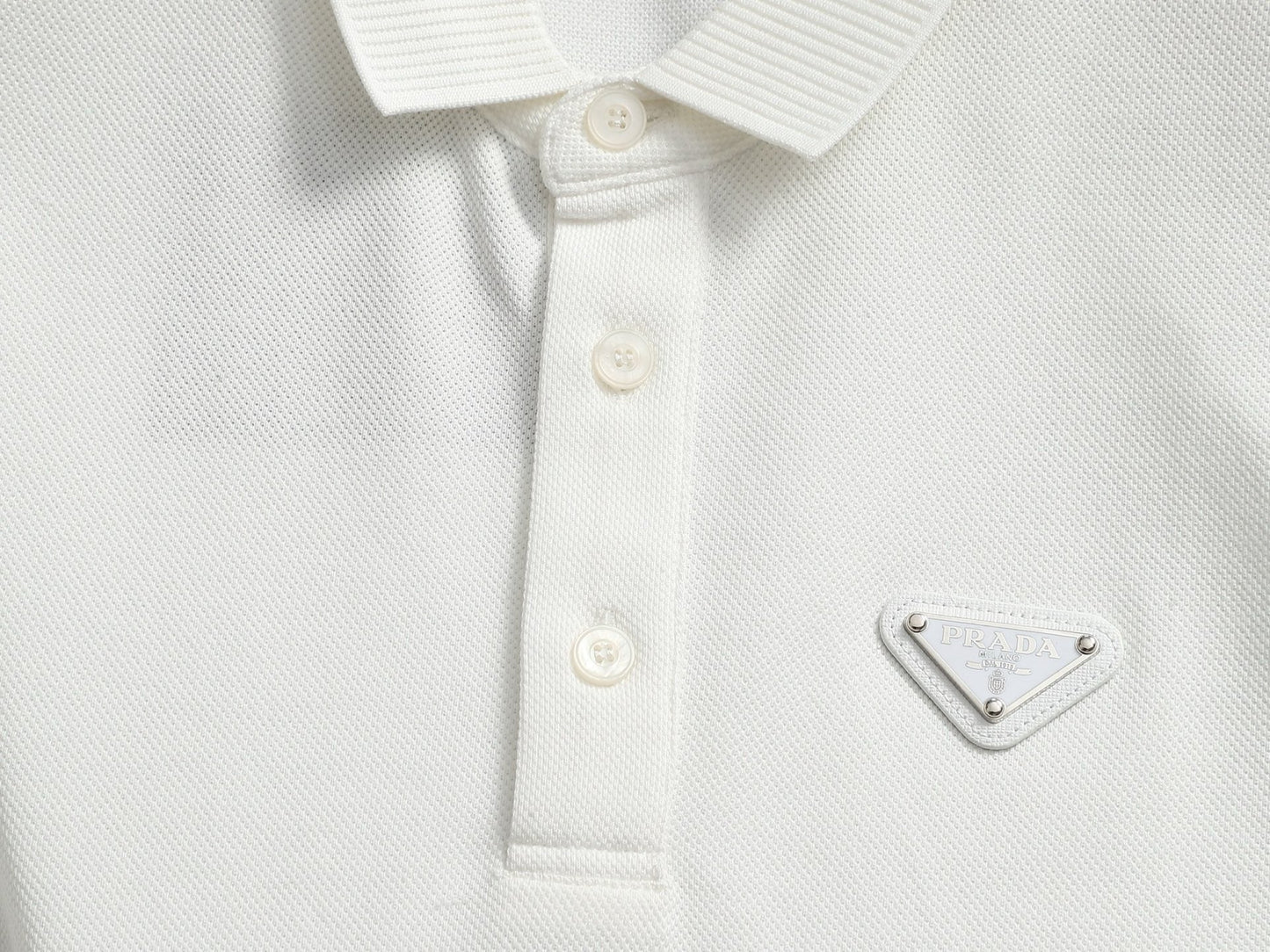 260113 New high-quality towel collar polo with triangular logo