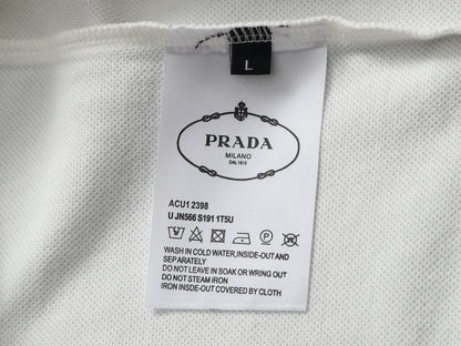 260113 New high-quality towel collar polo with triangular logo