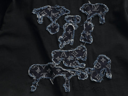 260113 New high-quality tie-dye gradient T-shirt