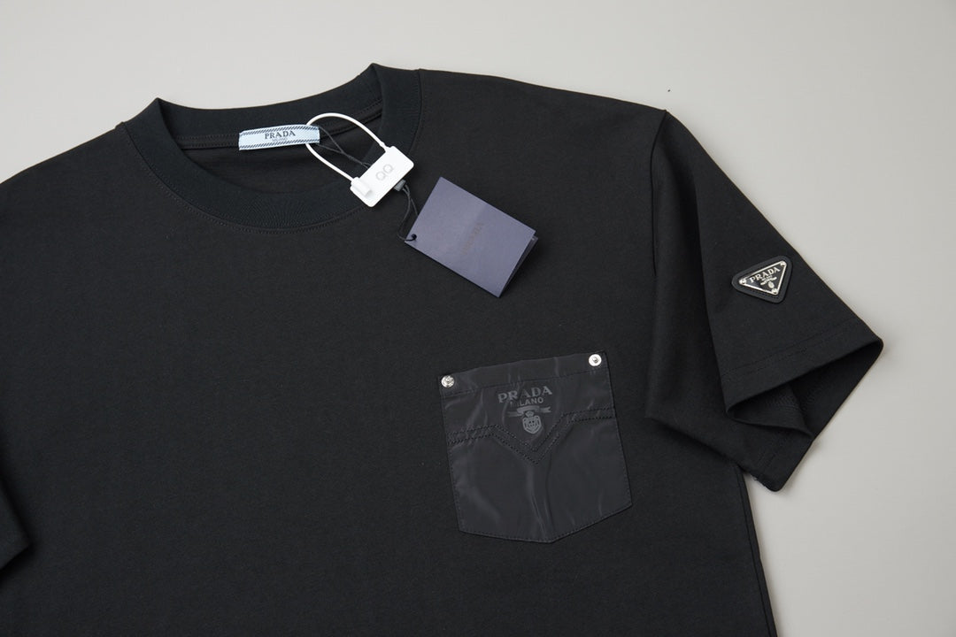 260120 New high-quality feature pocket T-shirt
