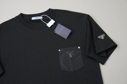 260120 New high-quality feature pocket T-shirt