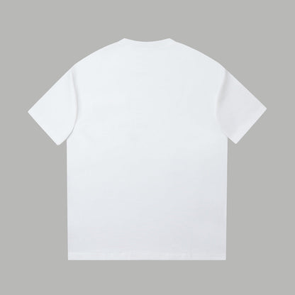 260120 New high-quality classic boys' embroidered T-shirt