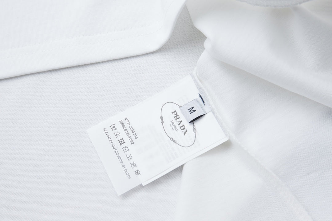 260120 New high-quality classic boys' embroidered T-shirt