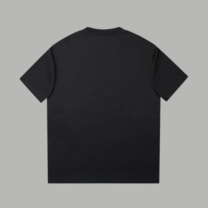 260120 New high-quality classic boys' embroidered T-shirt