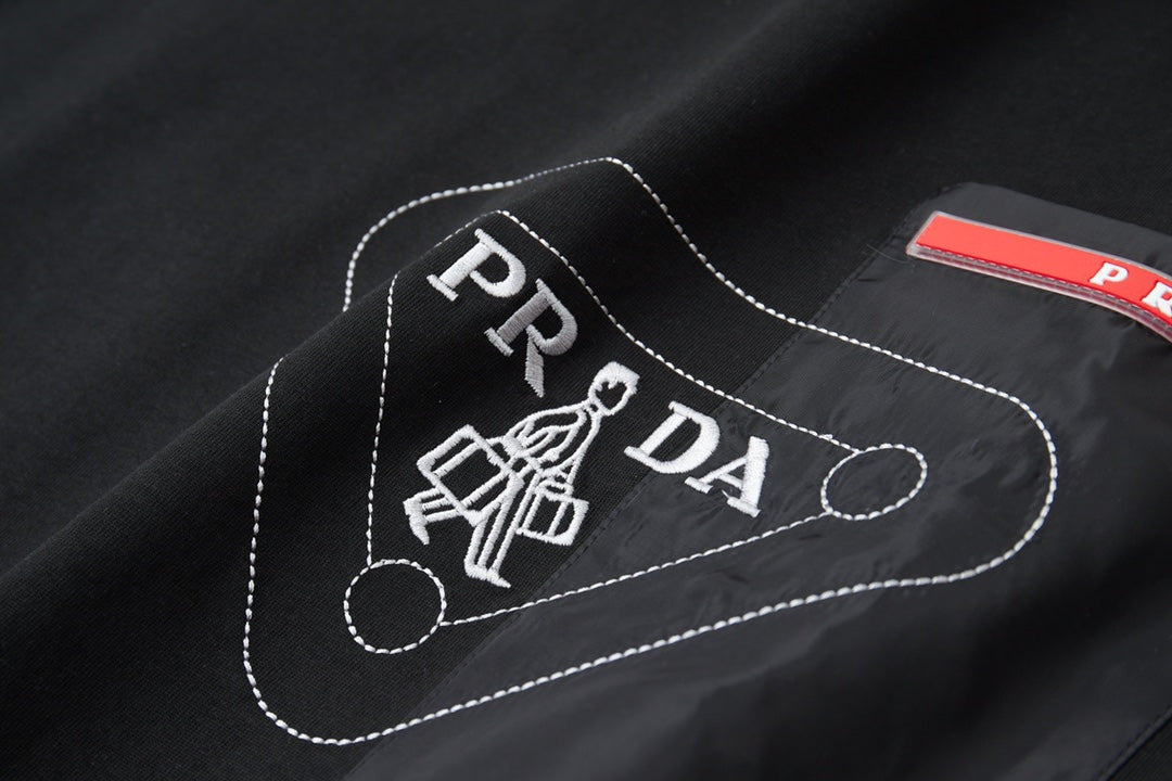 260120 New high-quality classic boys' embroidered T-shirt