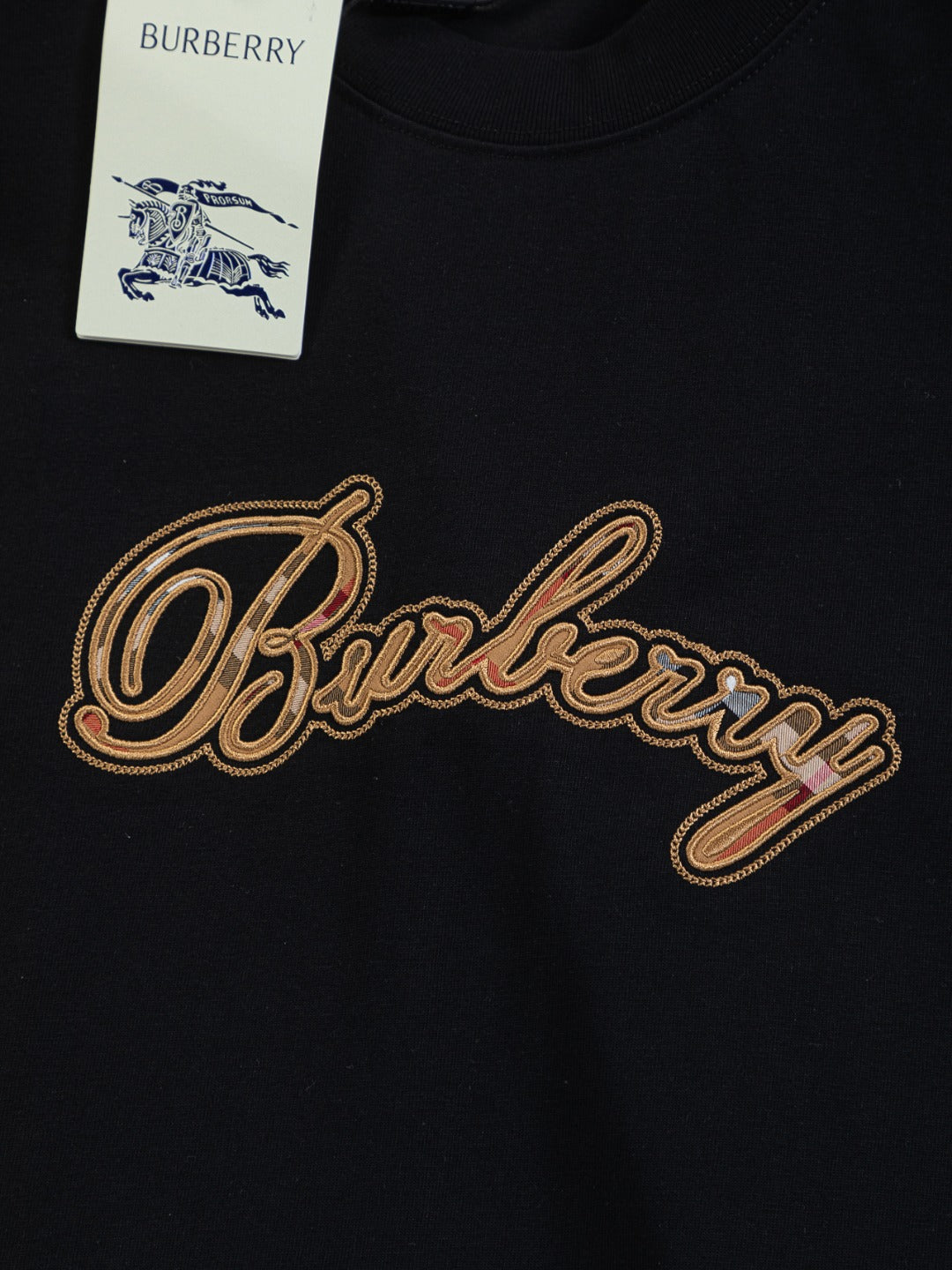 260120 New high-quality embroidered T-shirt with font design